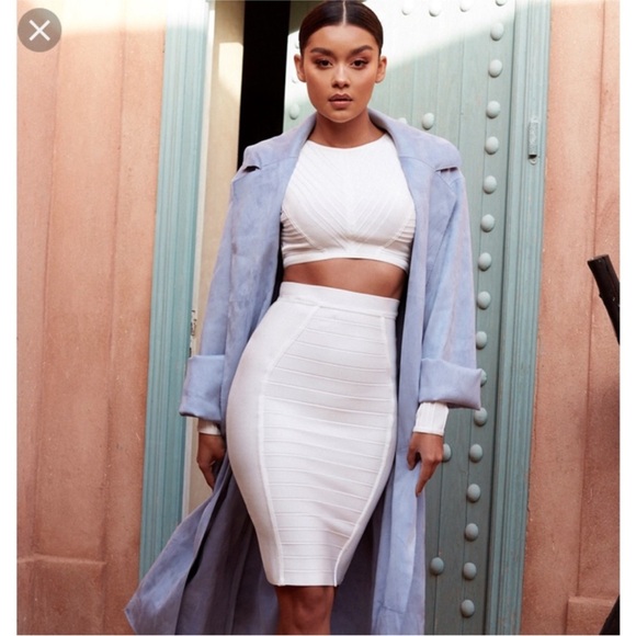 House of CB Dresses & Skirts - House of Cb Sorcha white Skirt Sz Med